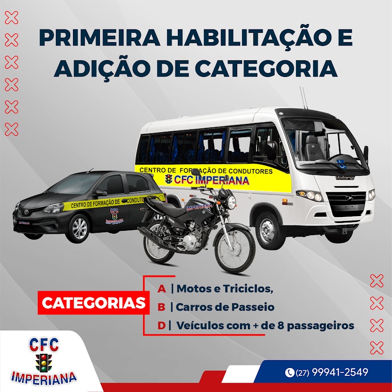 Centro de Formação de Condutores Imperiana - Autoescola em Campo Grande, Cariacica/ES - Foto 5