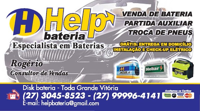 Help Baterias - Baterias Automotivas em Campo Grande, Cariacica/ES - Foto 5