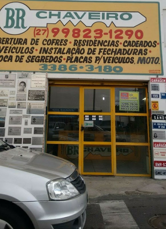 Br Chaveiro Chaves E Placas Aço Inox. Acm Aluminio Em Geral.... - Chaveiro em Campo Grande, Cariacica/ES - Foto 2