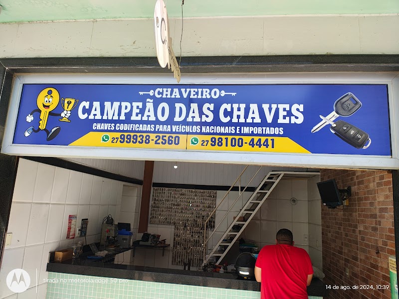 Campeão das Chaves - Chaveiro em Campo Grande, Cariacica/ES - Foto 2