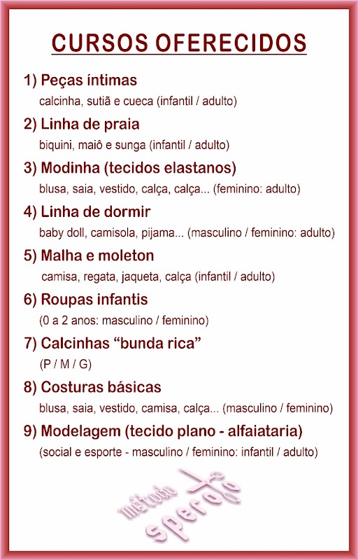 Curso de Corte e Costura Método Speroto - Costureira e Ateliê em Campo Grande, Cariacica/ES - Foto 2