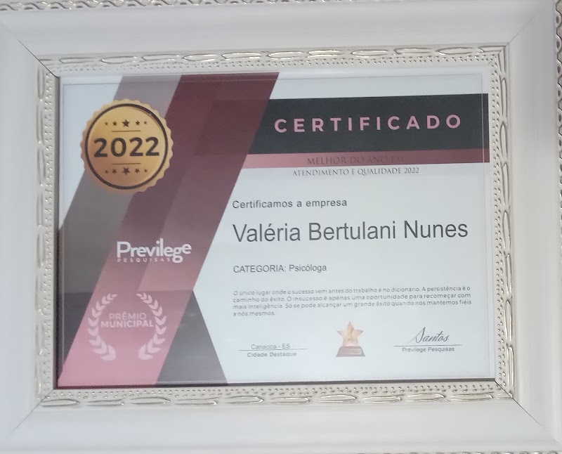 Consultório de Psicologia Valéria Bertulani - Psicologia em Campo Grande, Cariacica/ES - Foto 2
